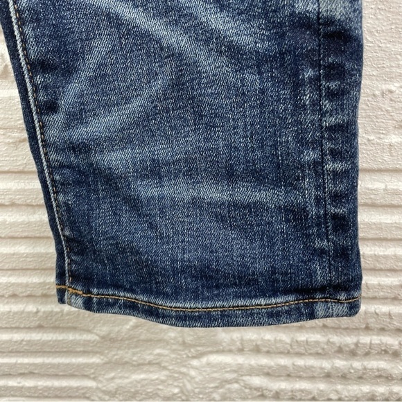 American Eagle Slim Straight Dark Wash Jeans Size 28 X 30 - Picture 6 of 14